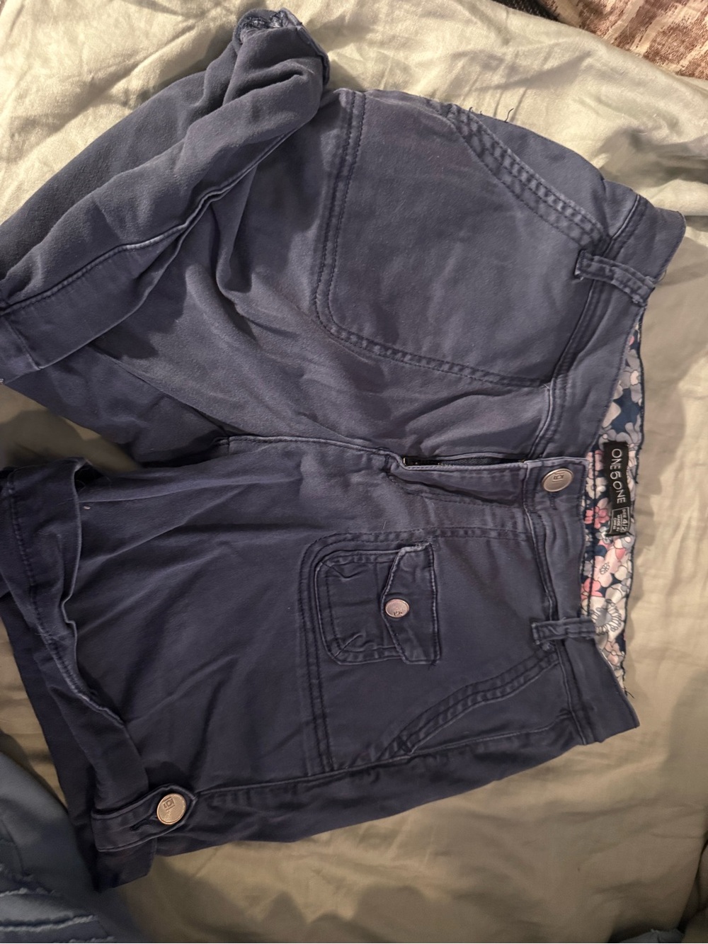 one 5 one Navy Casual Women’s Bermuda Shorts